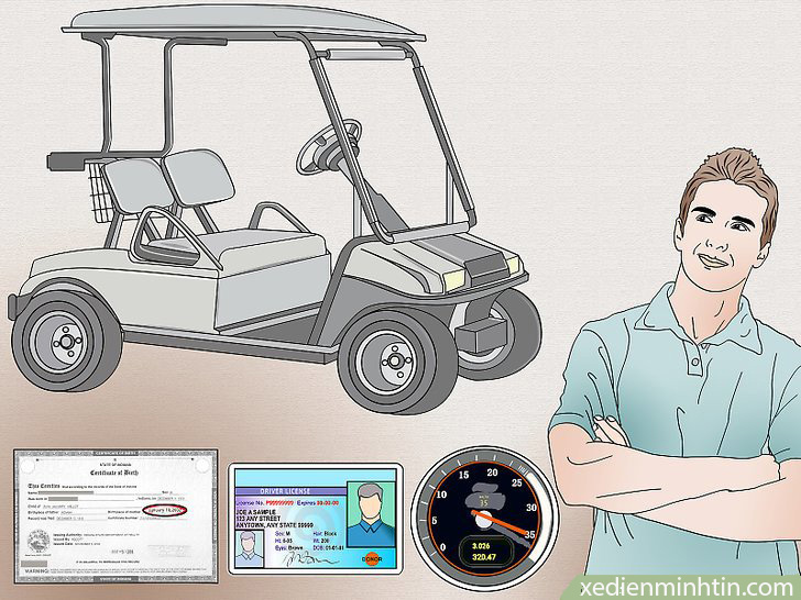 cách lái xe golf điện